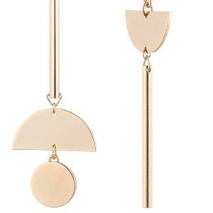 Trina Turk GOLDEN STATE ASYMMETRICAL LINEAR EARRING